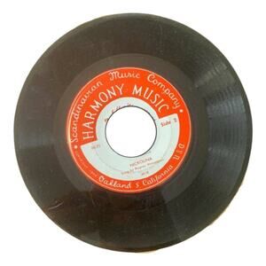 Ragnar Hasselgren Nickolina 45 RPM Harmony Music Scandinavian Music Comp 1948